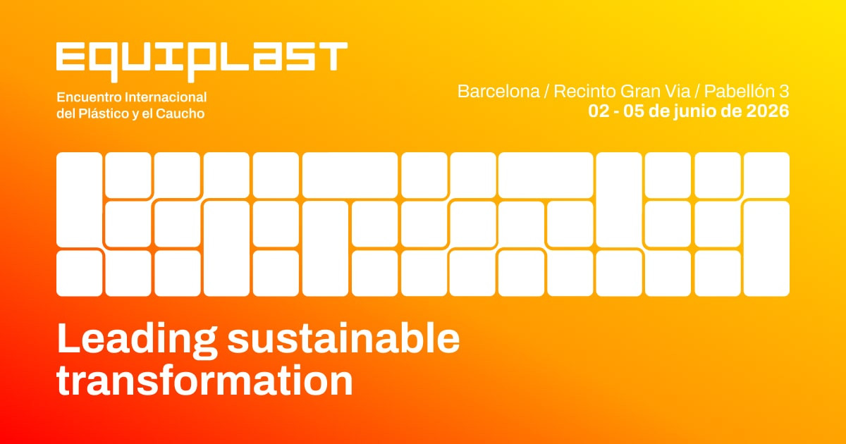 Official poster for Equiplast 2026 — Fira de Barcelona, Gran Via