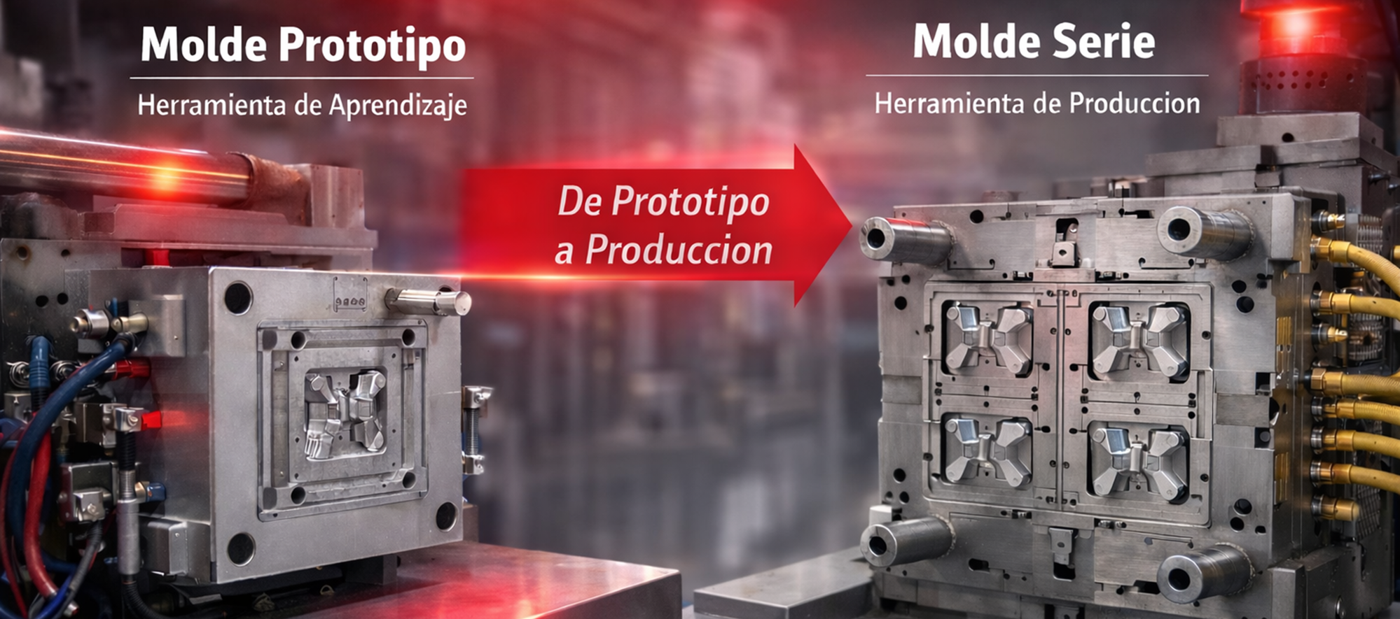 De Molde Prototipo a Molde Serie — Pilot2Plant: herramienta de aprendizaje hacia la producción